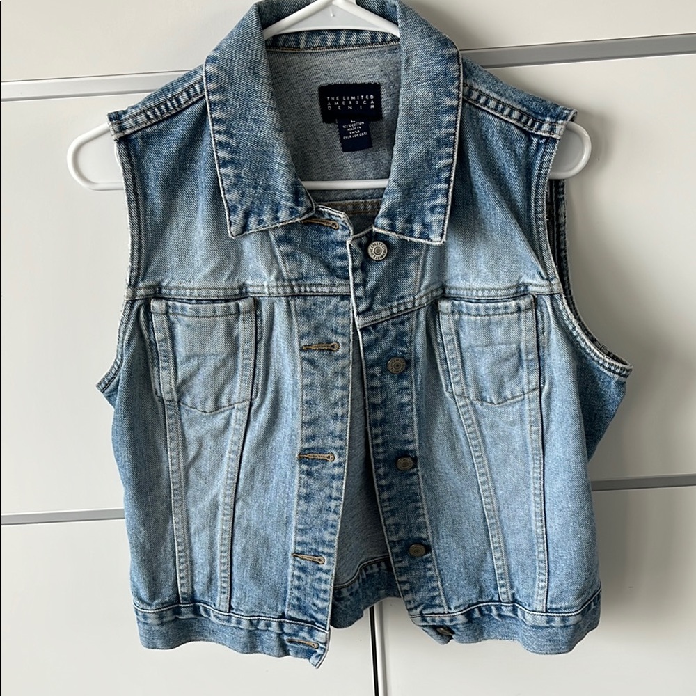 Vintage The Limited Denim Jean Jacket